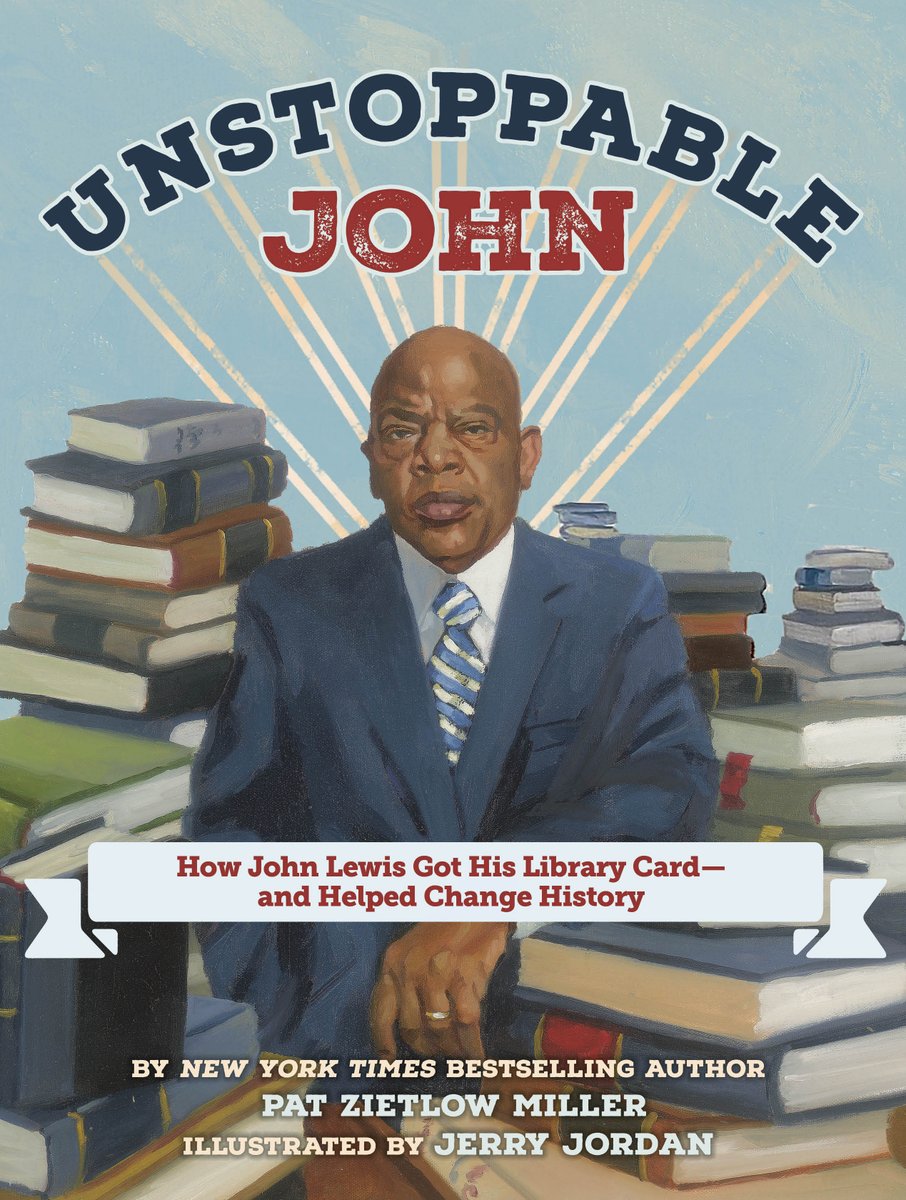 COVER REVEAL: Here's the cover for my first nonfiction picture book about the role books and libraries played in Congressman and Civil Rights leader John Lewis' life.   

#johnlewis #civilrights #librarylove #librarycard #classroombookaday #americanlibraryassociation