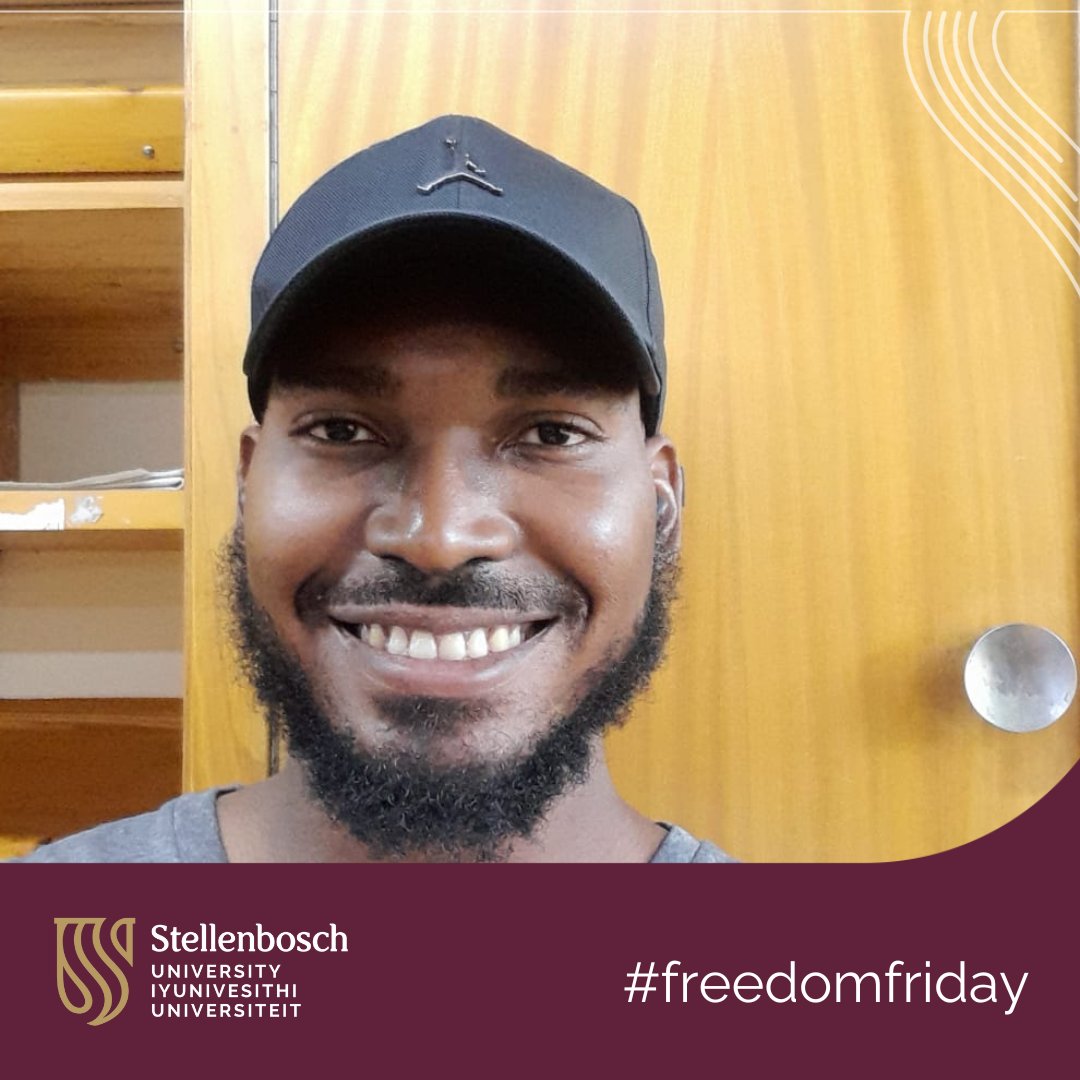 Continuing with #freedomfriday, Joseph from Namibia says:

'My name is Joseph and I'm from Namibia. I study Wood Science. As a Namibian, freedom to me means being able to live each day with peace without the fear of that peace disappearing tomorrow.'

#freedomday #freedommonth