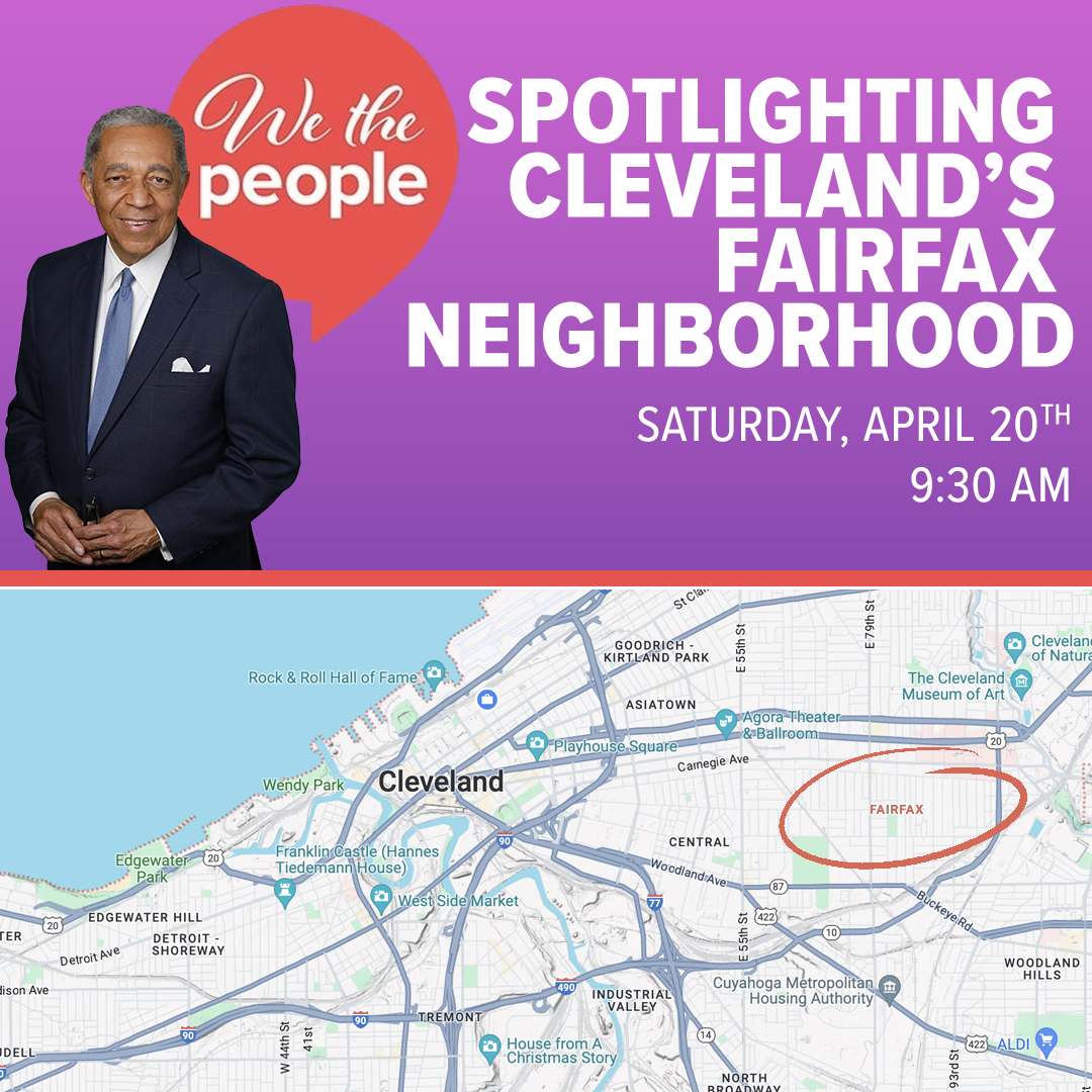 Join Leon Bibb tomorrow on We The People as we explore the history of the Fairfax neighborhood on Cleveland’s east side, and the exciting revival happening there now. #3cares