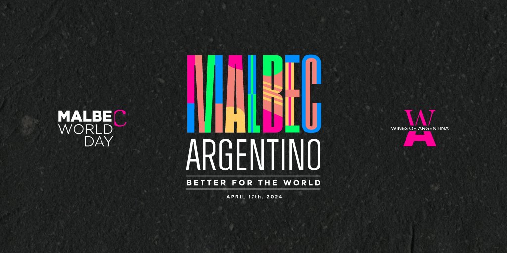 winesofarg's tweet photo. 📌 #MalbecWorldDay was on April 17th, but… Let’s celebrate #MalbecArgentino all month! 🍷 🇦🇷 When it comes to Malbec Argentino, numbers say more than words ⭐️🙌. 📲 Learn more on our website: https://t.co/xlXzFp56w3 👈
#VinoArgentino #BetterForTheWorld https://t.co/qi58ffF5yv