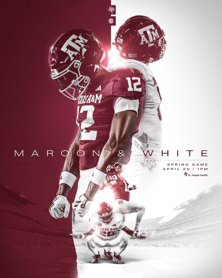 I will be at Texas A&M this weekend ⚪️🔴 go Aggies!!!