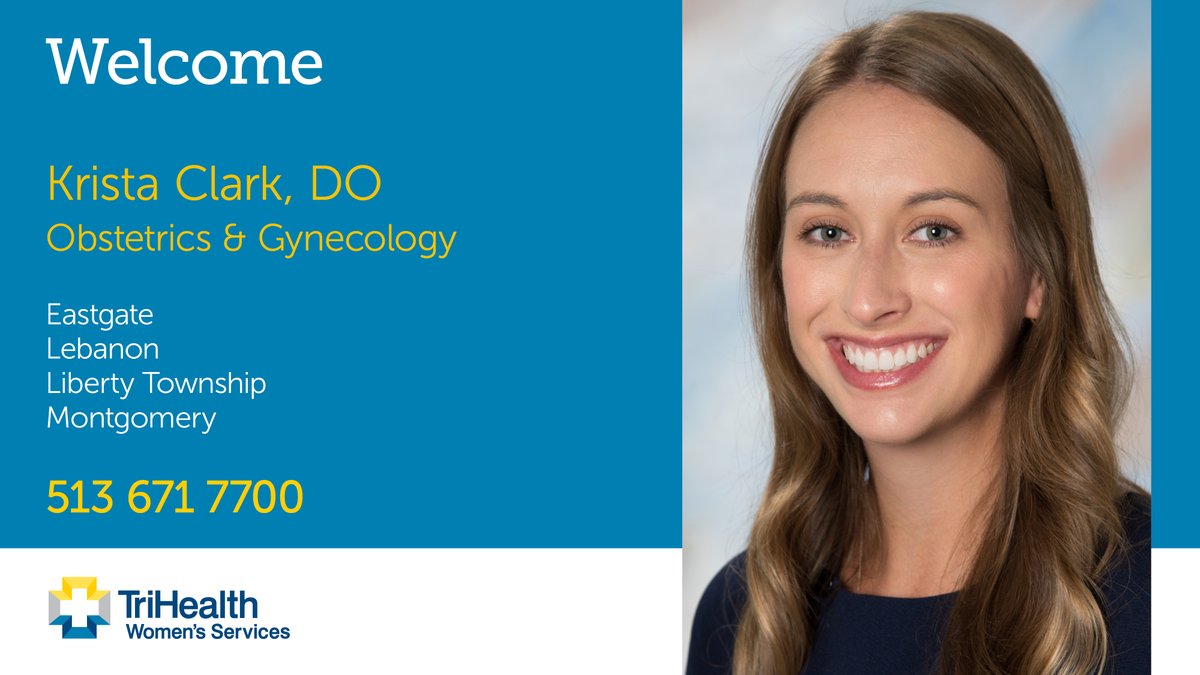 Help us welcome another new physician, Dr. Krista Clark! Dr. Clark first knew she wanted to be a doctor during fifth grade career day, and since then has become an incredible OB-GYN that cares for women through every stage of life: bit.ly/3IlS8nW