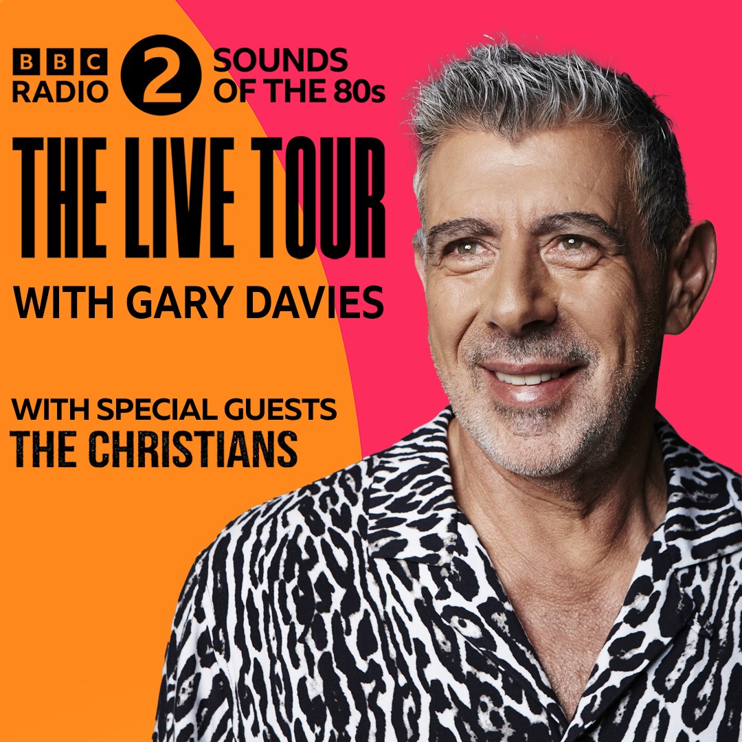 📢 You ready for @BBCRadio2 Sounds of the 80s: The Live Tour with @djgarydavies!? 📻 It’s the show you hear on a Saturday night…BUT now with 𝘃𝗲𝗿𝘆 𝘀𝗽𝗲𝗰𝗶𝗮𝗹 𝗴𝘂𝗲𝘀𝘁𝘀 @thechristians who'll be performing live on stage! 📅 Friday 10th May 🎫 tinyurl.com/mr2e3pp8