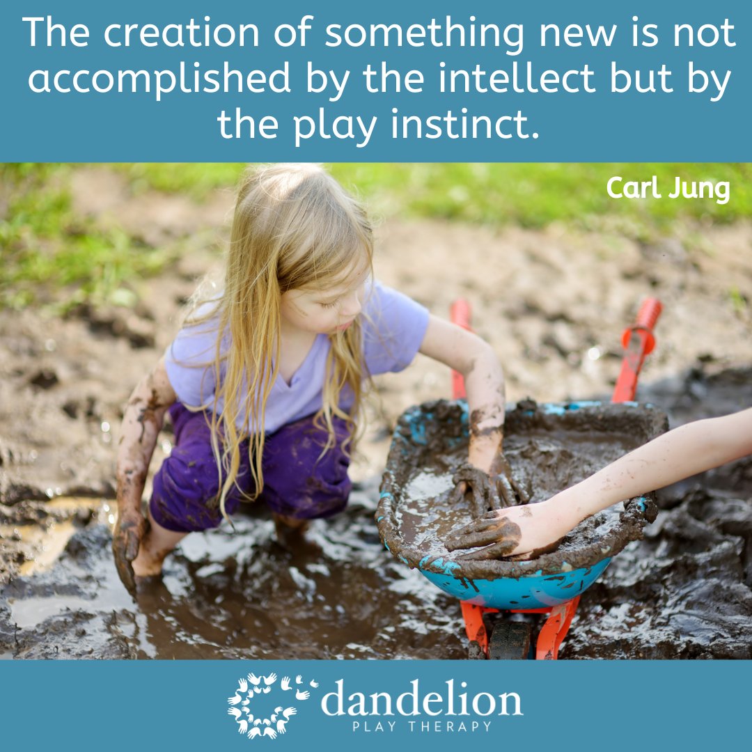 Fab quote by #CarlJung.  

#playmatters #playheals #powerofplay #playtherapy #childrensmentalhealth @BAPTplaytherapy