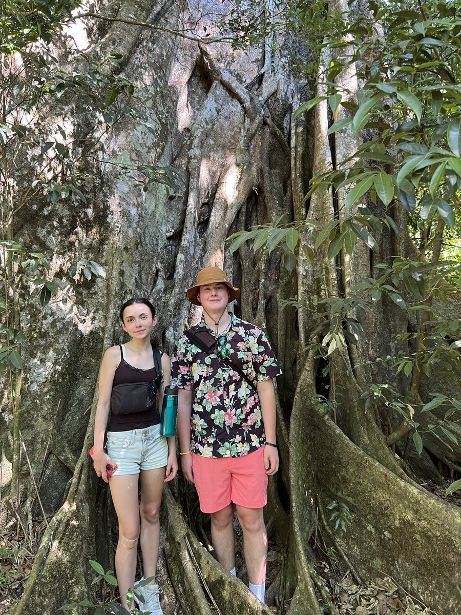 DoctorJOtto's tweet photo. Went on a hike around the base of a volcano at Rincon de la Veija National Park. Students got to see different ecosystems, mud pits, the little volcano, and a waterfall during this 3.5km (2.2mi) hike. @MonomoySchools @ScienceWithMrB @MRHSMsOliver #MonomoyInCostaRica2024 https://t.co/uI1ExWDueK