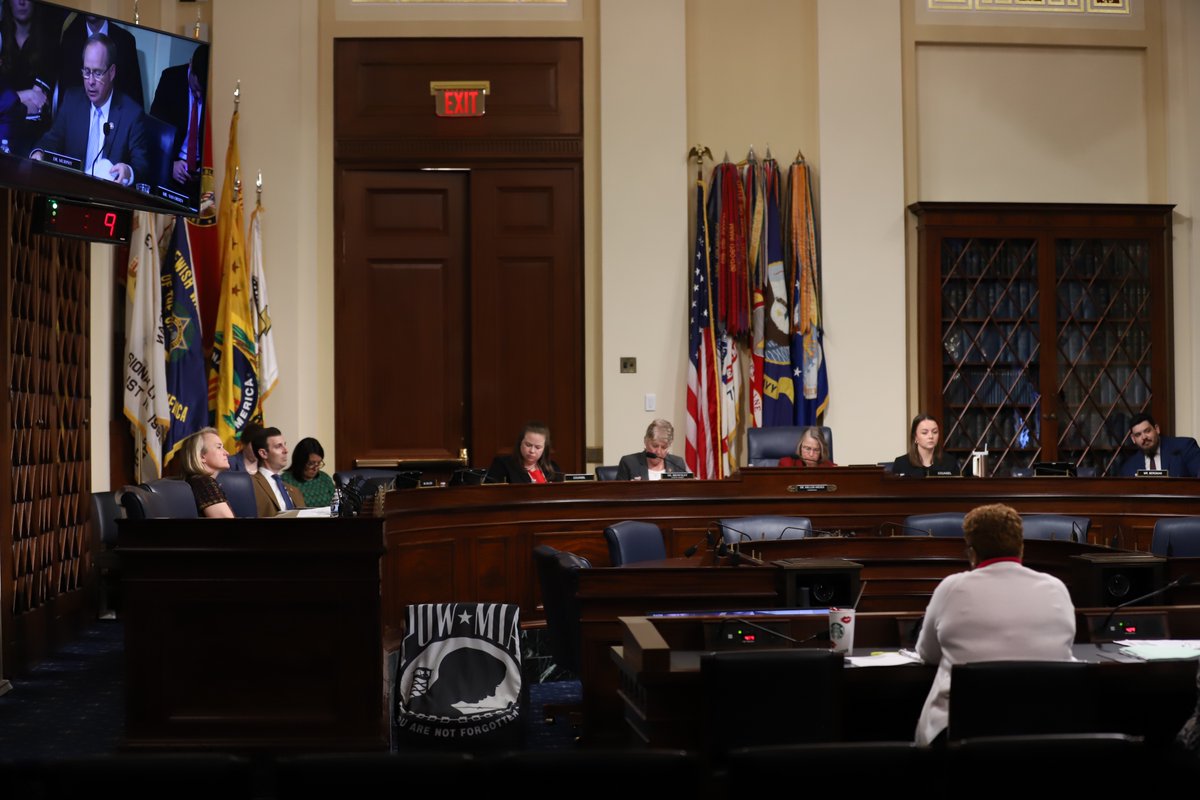 This week the committee held four Markups on 38 bills and one Veteran Roundtable. 📸Here's a look back at this week on film.