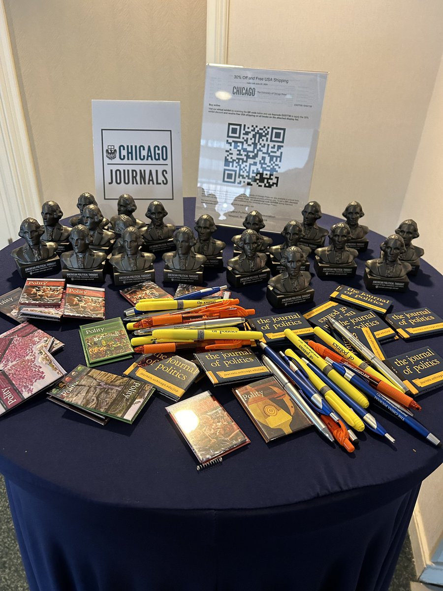 Day 1 of NEPSA24 launches our 75th year. Thanks to our sponsor <a href="/ChicagoJournals/">Chicago Journals</a> for their support!