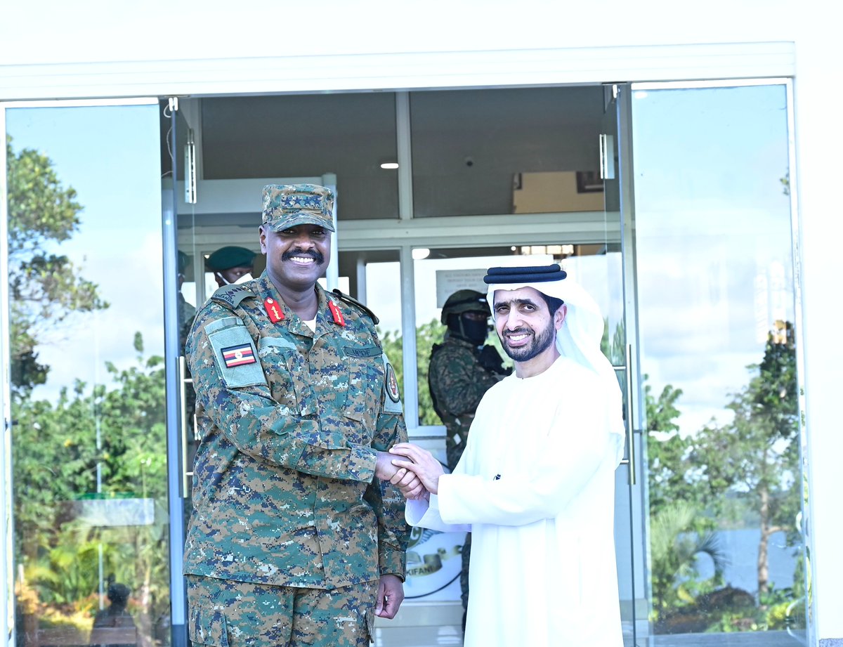 CDF Discusses Military Cooperation with UAE Prince kampalapost.com/content/cdf-di…