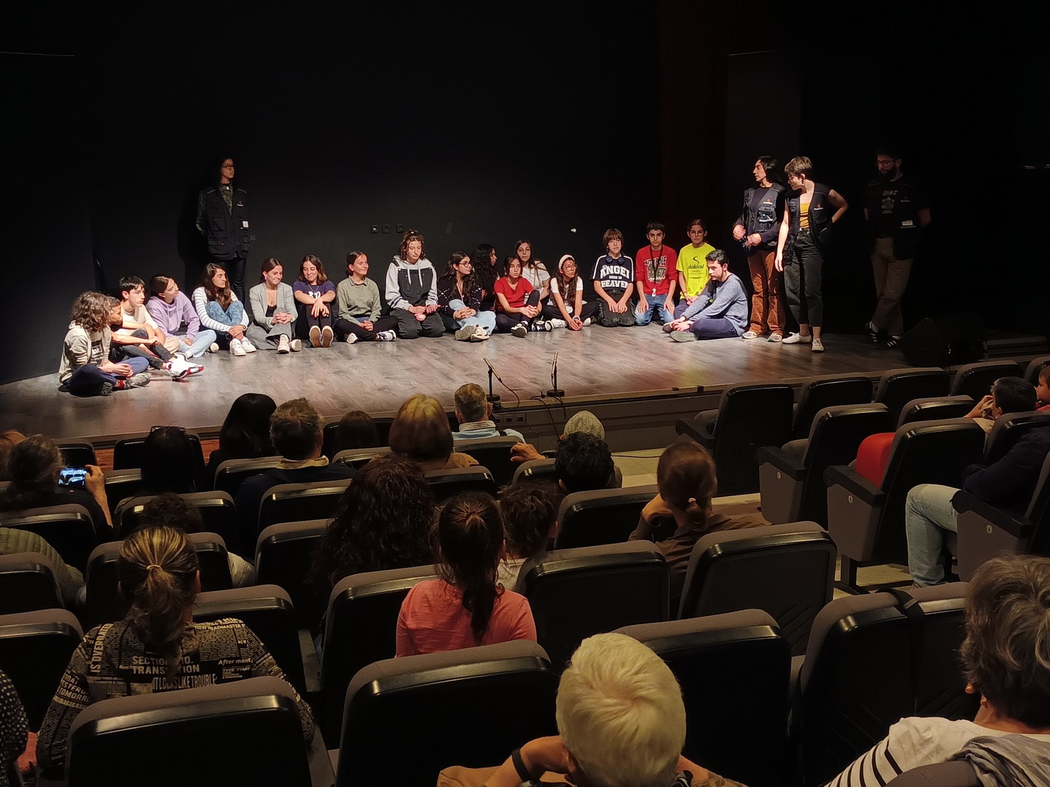 Col·loqui postfunció de Teatre Crític amb Plàudite Teatre