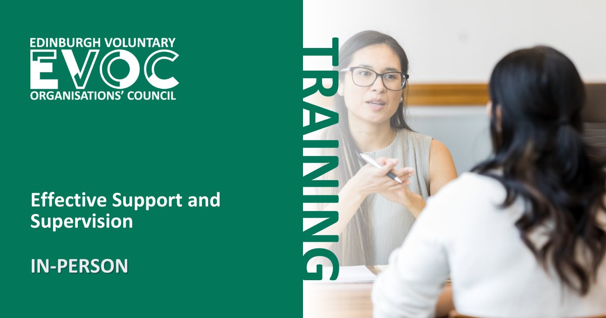 📢 #EVOC #EdinburghTraining 📢

Enhance your supervision skills with open discussions, idea sharing, and practical sessions. Shift focus from tasks to collaborative growth! 🙌

🗓️Tue 21 & 28 May, 10am - 4pm

Details▶️ bit.ly/49JwGEE

#ManagementSkills #CareerDevelopment