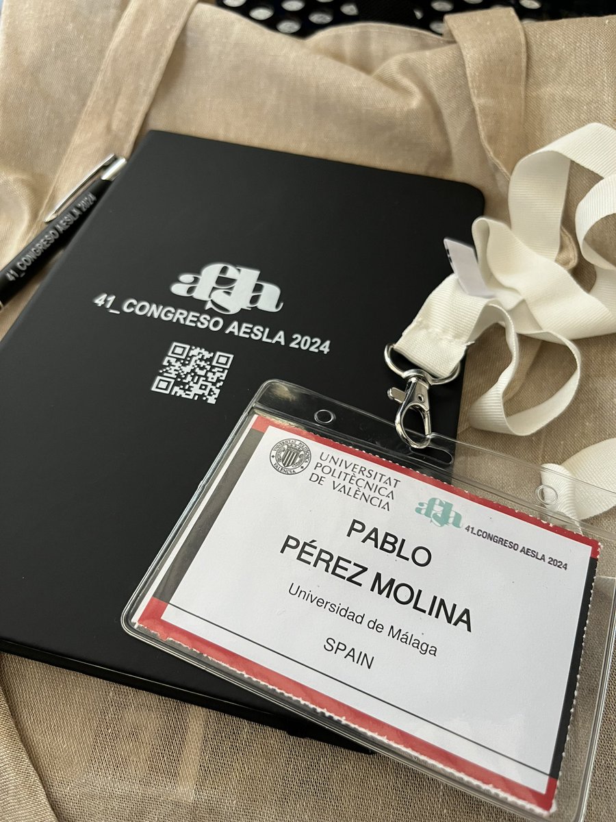 Pablo Pérez Molina (@pabloperezmol) on Twitter photo Fue una experiencia maravillosa haber participado en el <a href="/Aesla2024/">Aesla2024</a> #AESLA2024 <a href="/aesla_twit/">AESLA</a>
Gracias a <a href="/lenademolina/">Elena Fdez de Molina</a> por introducirme en el panel de sociolingüística y a <a href="/BelenReyes_11/">Belén Reyes</a> por las fotos 🤗
¡Hasta la próxima! 🙌🏻 Fue una experiencia maravillosa haber participado en el <a href="/Aesla2024/">Aesla2024</a> #AESLA2024 <a href="/aesla_twit/">AESLA</a>
Gracias a <a href="/lenademolina/">Elena Fdez de Molina</a> por introducirme en el panel de sociolingüística y a <a href="/BelenReyes_11/">Belén Reyes</a> por las fotos 🤗
¡Hasta la próxima! 🙌🏻