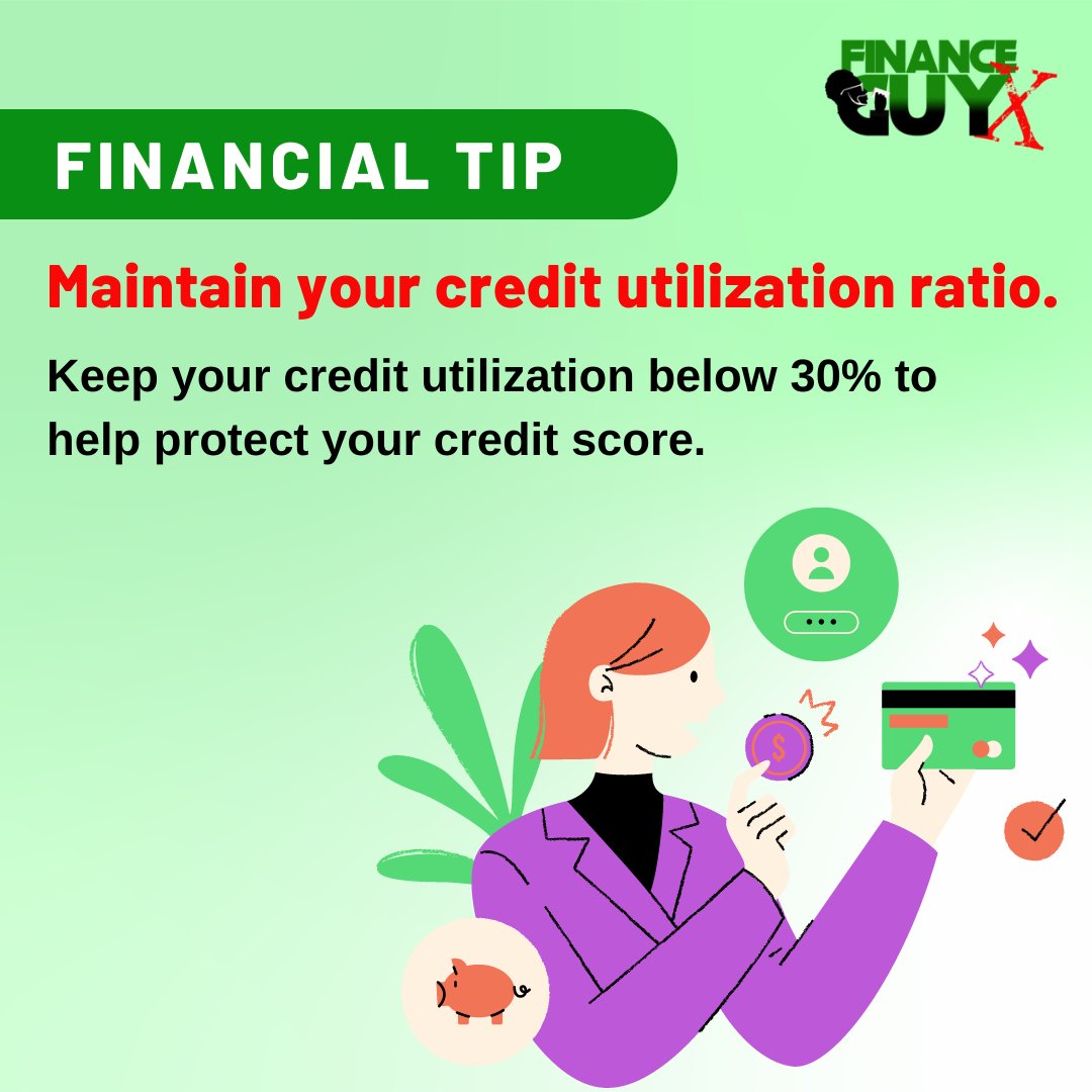 Keep your credit card game strong by keeping your credit utilization in check! 💪  #financialplanning #investing #savings #debit #credit #taxes #wealth #budget #DistrictOfColumbia #Maryland #Virginia