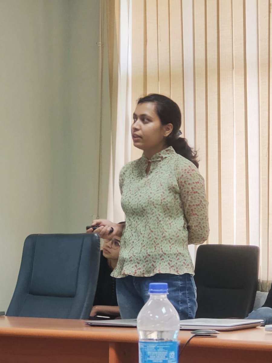 AS Group (@aslab_iiserb) on Twitter photo Big day for Ms. Kalyanshi Ubnare (<a href="/KalyanshiUbnare/">Kalyanshi Ubnare</a>) as she defended her MS thesis today. She did an outstanding job sharing her research and fielding all the tough questions. Celebrating this achievement! Big day for Ms. Kalyanshi Ubnare (<a href="/KalyanshiUbnare/">Kalyanshi Ubnare</a>) as she defended her MS thesis today. She did an outstanding job sharing her research and fielding all the tough questions. Celebrating this achievement!