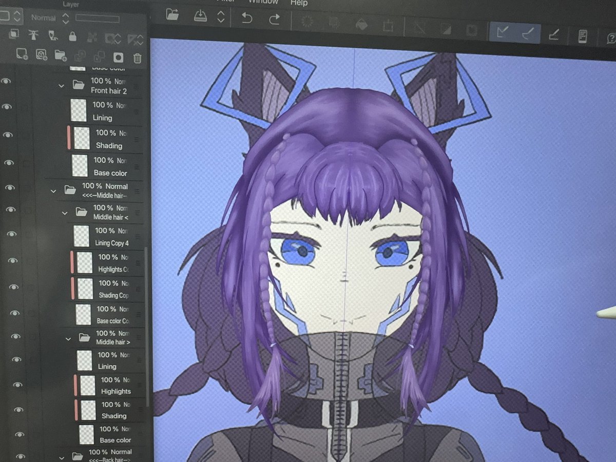 💟 Update: I am working on her hair!! Is it bad to be so excited already?