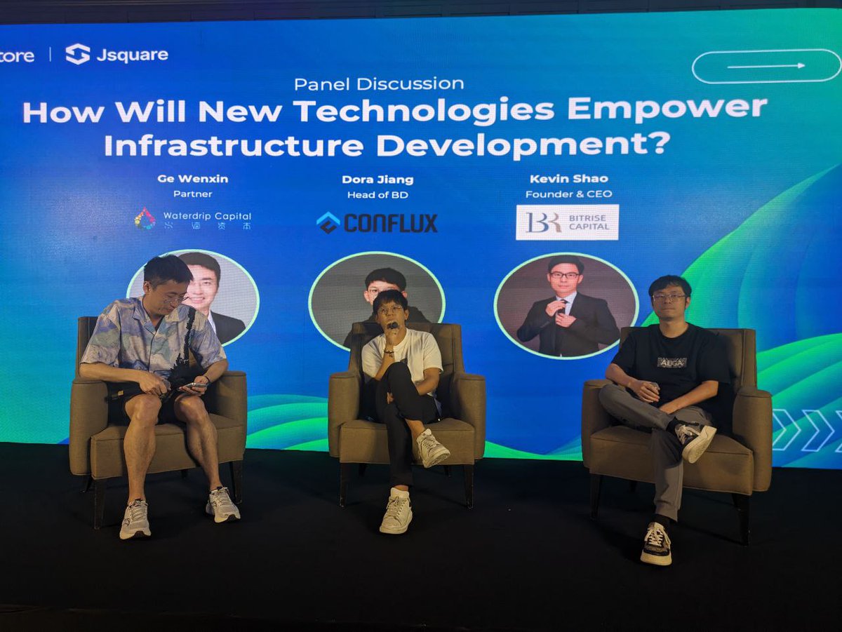 A big thank you to @CoinstoreExc 🤝 for hosting a fantastic panel and inviting us to participate! It was a privilege to have our Head of Business Development, @realdora_eth, speak on the topic of 'How Will New Technologies Empower Infrastructure Development.' 🙏 We’re grateful…