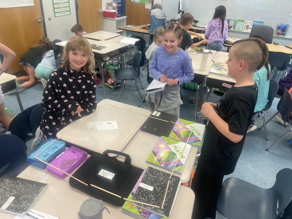 Loving this activity based exploration for perimeter!