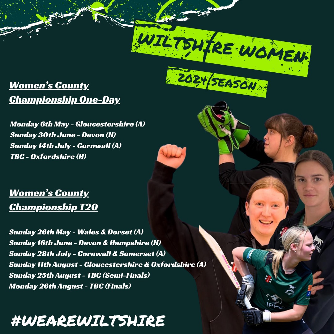WiltsCricket's tweet photo. 🏏 Wiltshire Women’s 1st XI Squad Announced for the 2024 Season!

😃 We are delighted to announce the 13 players selected for the Women’s 1st XI squad for the 2024 season

Read all about the selection, the winter programme just gone &amp; the summer ahead 👇

https://t.co/PeCzReVzas https://t.co/r8O7u3NUon