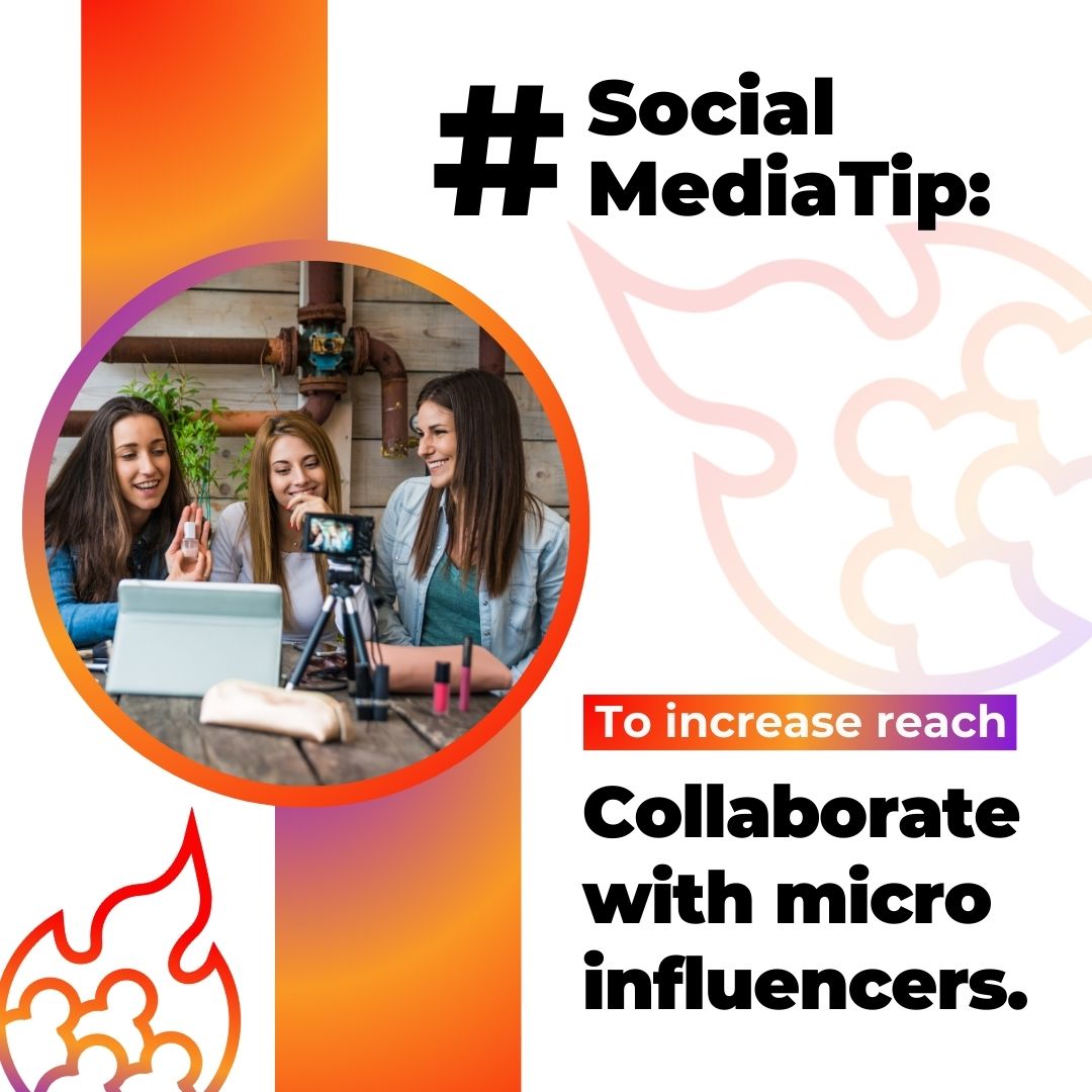Collaborating with micro-influencers can boost your reach on social media, as their authentic and engaged audience can have a significant impact on your brand's visibility and growth.

#SocialMediaTip