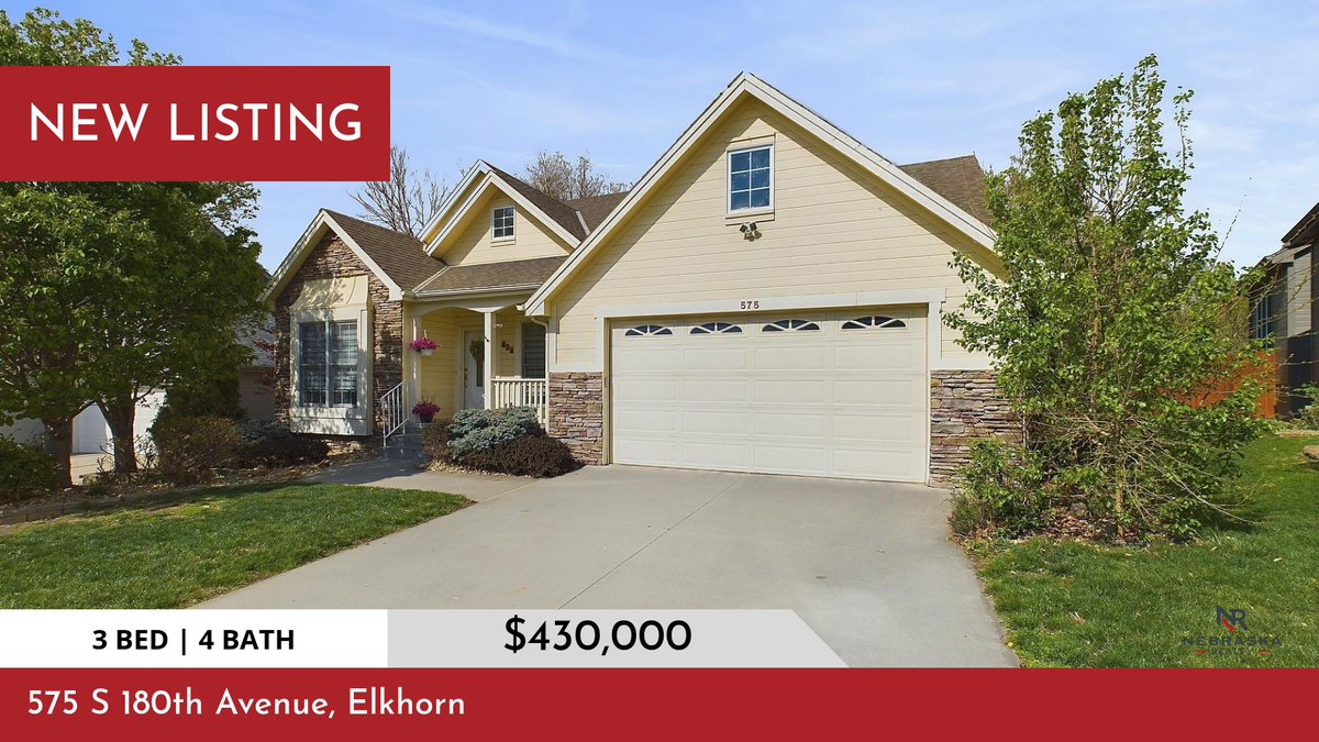 📍 New Listing 📍 Take a look at this fantastic new property that just hit the market located at 575 S 180th Avenue in Elkhorn. Reach out here or at (402) 312-5076 for more information Call me (402) 312-5076 if I can be of any ass... nebraskarealty.com/properties/575…