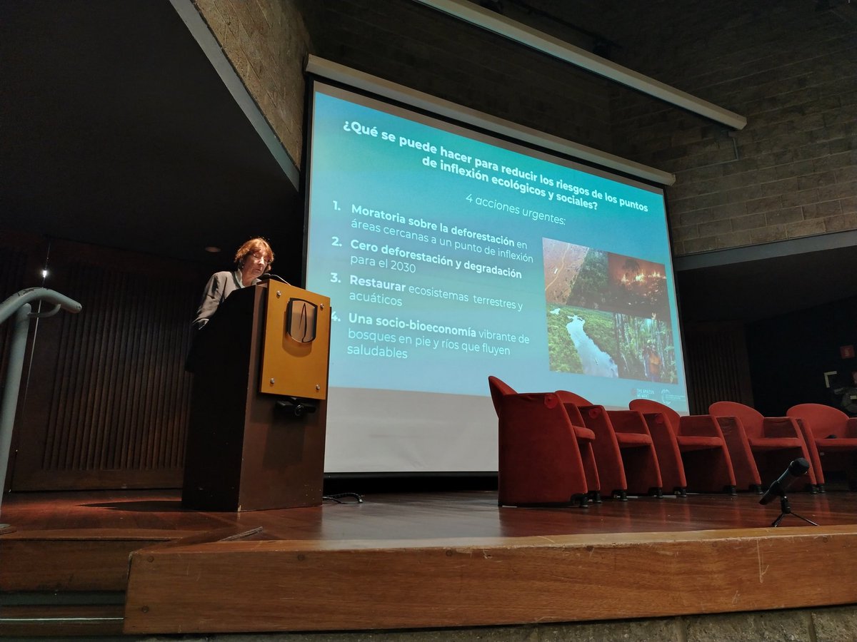 theamazonwewant's tweet photo. 🔵 #EventosSPA
En este momento nuestra Autora Líder @CarinaHoorn comparte información sobre el Panel Científico por la Amazonía, nuestro reporte de 2021 y su contribución en el mismo, incluyendo temas de geodiversidad.

#LaAmazoníaQueQueremos https://t.co/f69ThRww88
