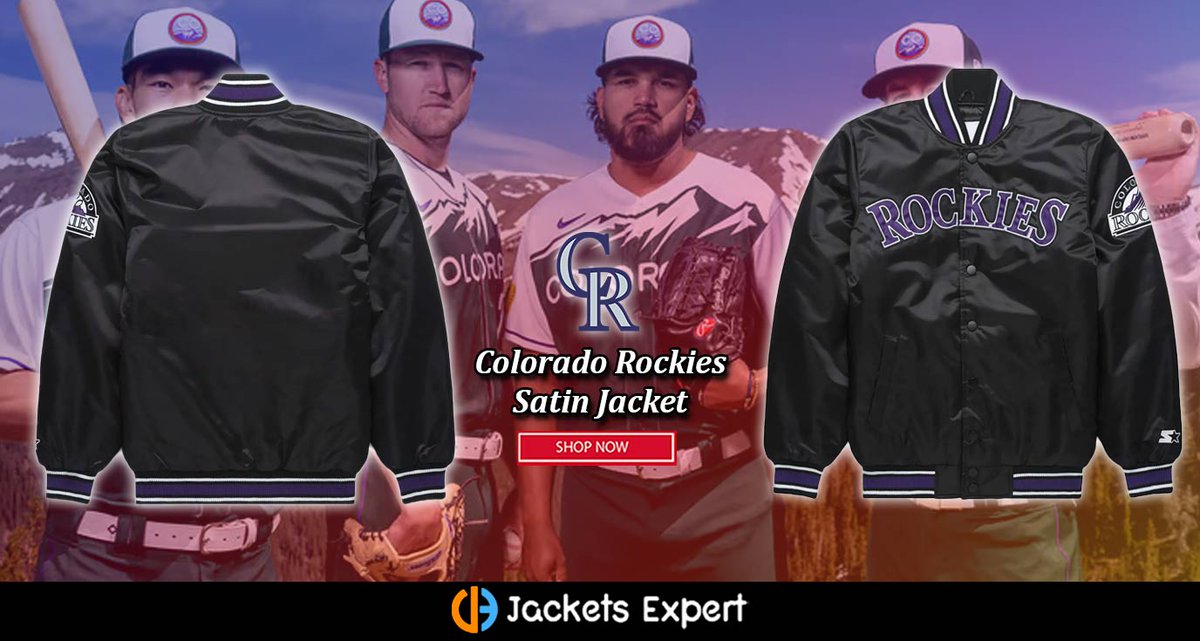 Colorado Rockies Classic Black Jacket.
Shop From jacketsexpert.com/product/classi…

#ootd #style #fashion #Mens #Womens #jacket #ColoradoRockies #Black #jacketstyle #mensfashion #leatherjacket
#Moviejackets #Tvseiresjackets #Footballjackets #sportsjackets #sportswear #NBA #NFL
#clothing