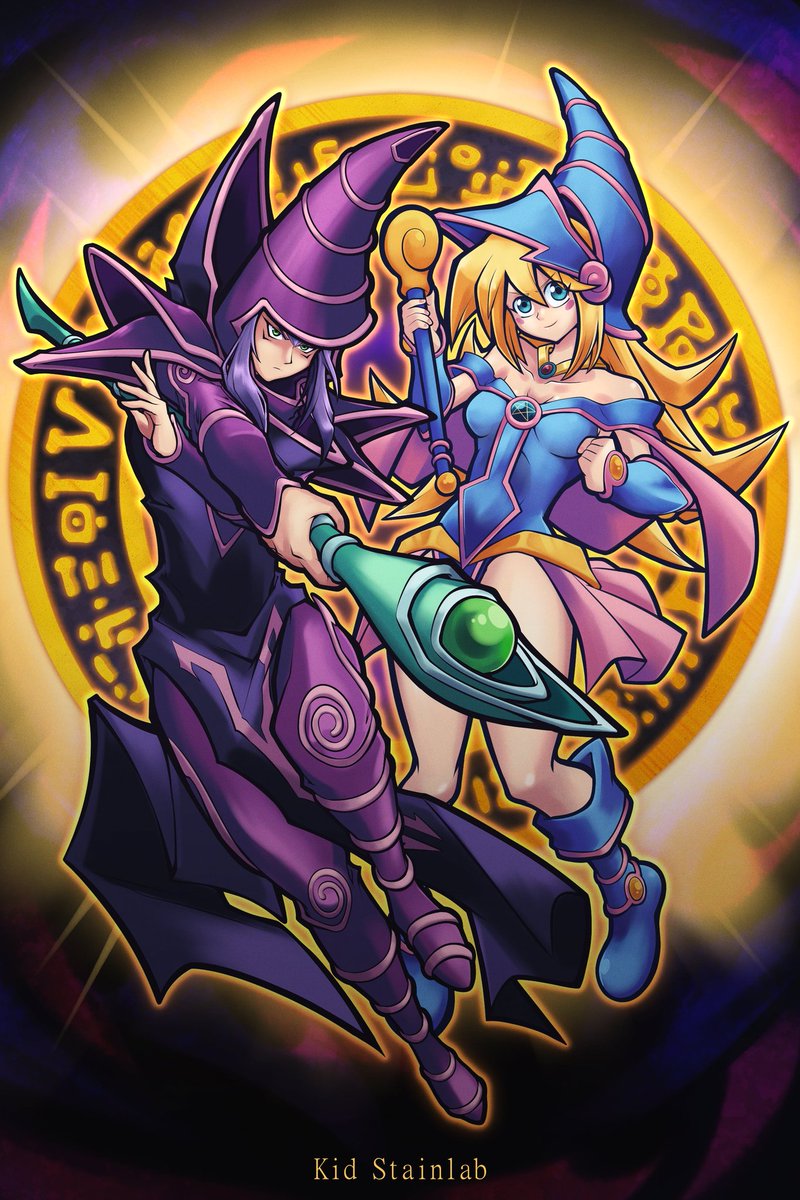 Finished!✨
The Dark Magician 🧙‍♀️ and the Dark Magician girl 🧙‍♀️
.
#illustration #fanart #yugioh #yugiohfanart #darkmagician #darkmagiciangirl #tcg #ocg #duellinks #MasterDuel