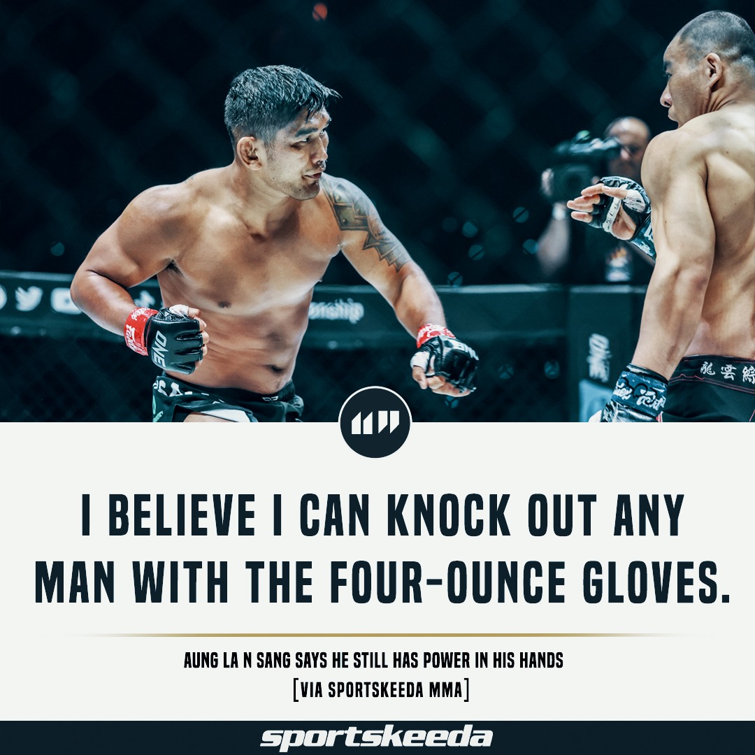 Aung La N Sang is confident he can still send any opponent to the shadow realm. ☠️ 🐍 Who will step up to face 'The Burmese Python' next? #MMA #ONEChampionship
