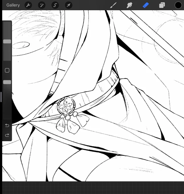 I love doing big chunky shadows 