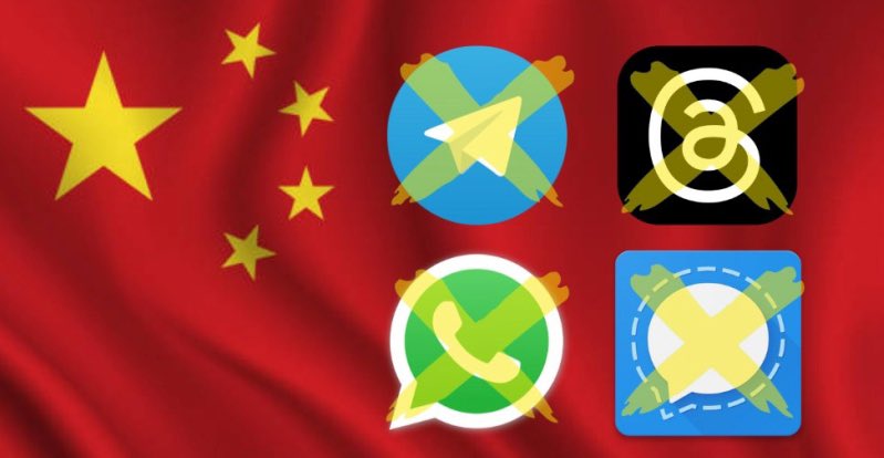 China Demands Apple Remove WhatsApp, Threads, Signal, & Telegram from App Store... Apple Caves. WhatsApp and Threads, owned by Mark Zuckerberg’s Meta, along with Signal and Telegram, could circumvent China’s ‘Great Firewall’ via virtual private networks. This is happening as…
