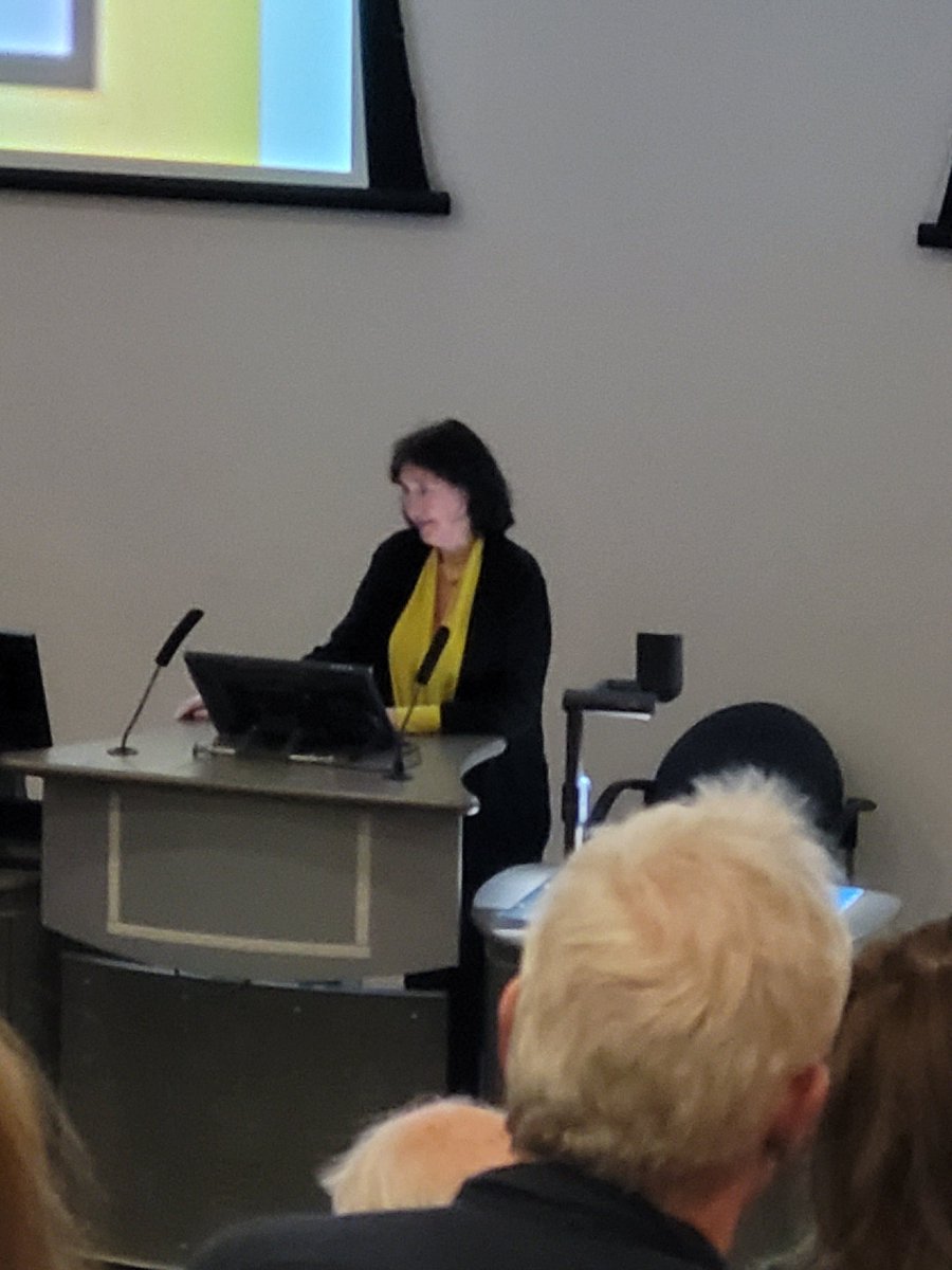 Honoured to be in attendance for the Festschrift of the powerhouse that is Marina Lynch. Lovely to hear all the wonderful anecdotes, the huge scientific contribution, and the overwhelming warmth and affection that Marina evokes. Congratulations @aine_m_kelly on organising!