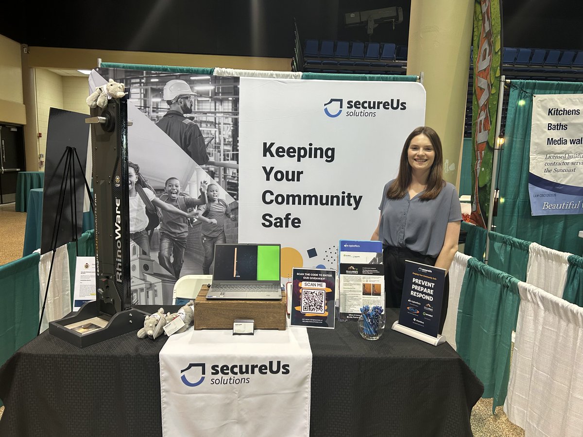ssecureUS's tweet image. We had a fantastic time at the @ManateeChamber Spring Expo last night, connecting with local businesses and engaging with our wonderful community! Huge congratulations to Crystal for winning our Anna Maria Oyster Bar gift card giveaway! 🎉