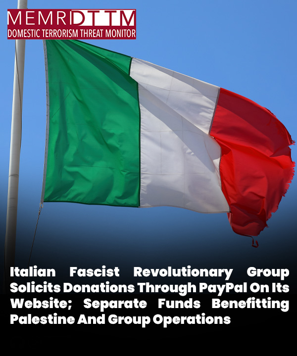 Fascist Pan-European Alliance For Peace And Freedom (APF) Convenes In Italy, With Representatives From Italy, France, England, Germany, Serbia And Spain memri.org/dttm/fascist-p…