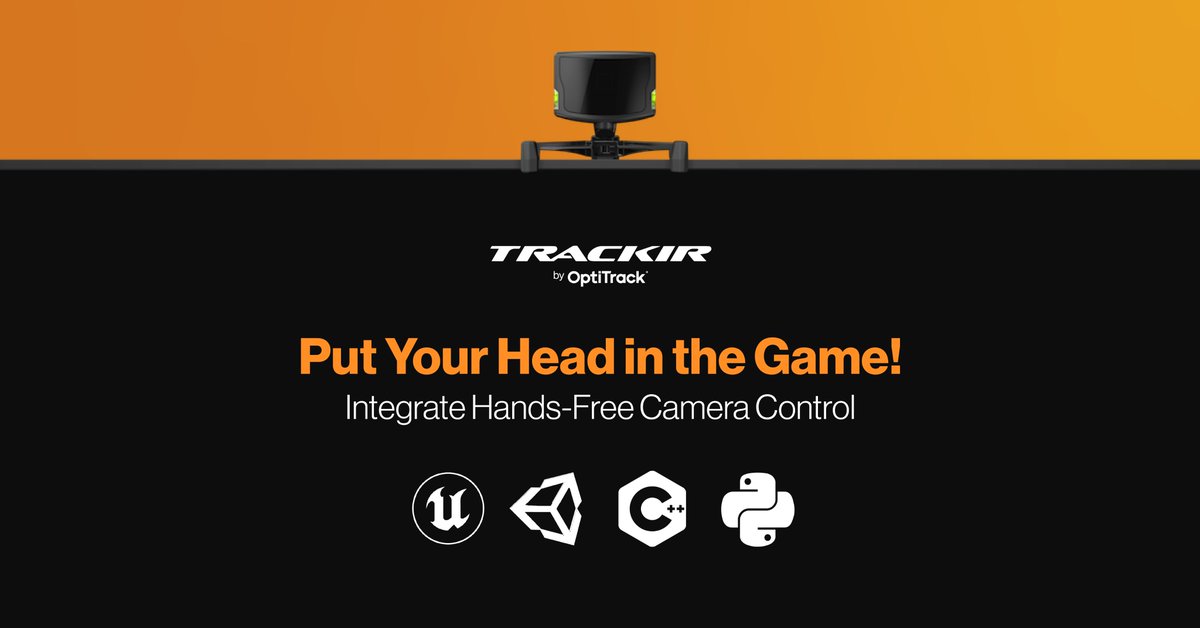 Game and Sim developers, free your players to Put Their Heads in the Game by giving them better camera control. Integrate TrackIR #HeadTracking now. It's free and takes only minutes, whether you create in #UnrealEngine, #Unity, #Python or C++. More: trackir.com/developers