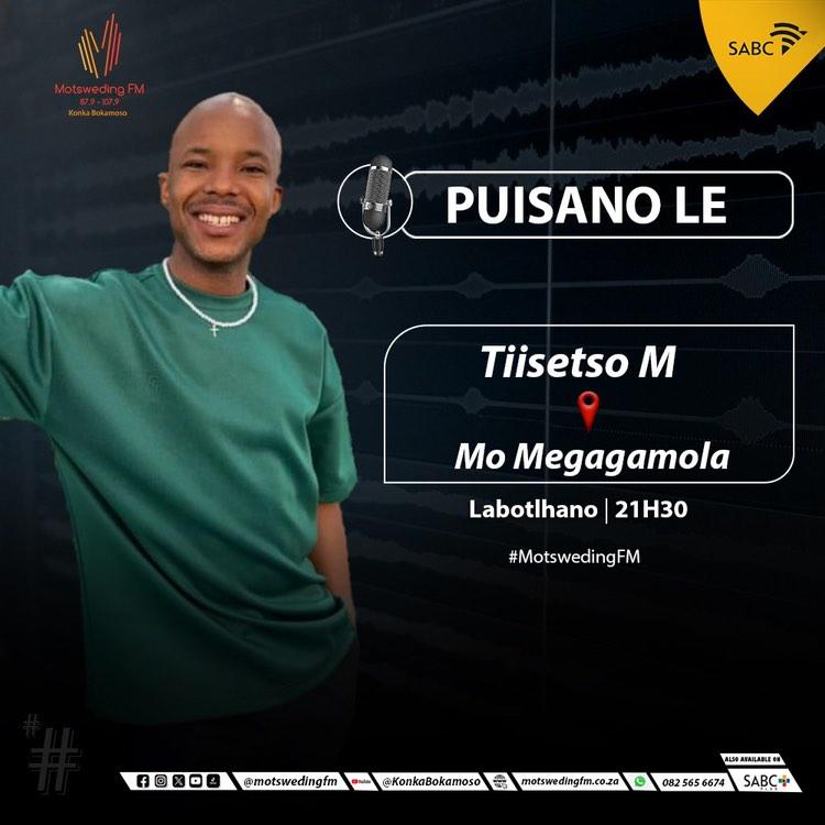 Let's meet tonight on @motswedingfm at 21h30 🥳🥳