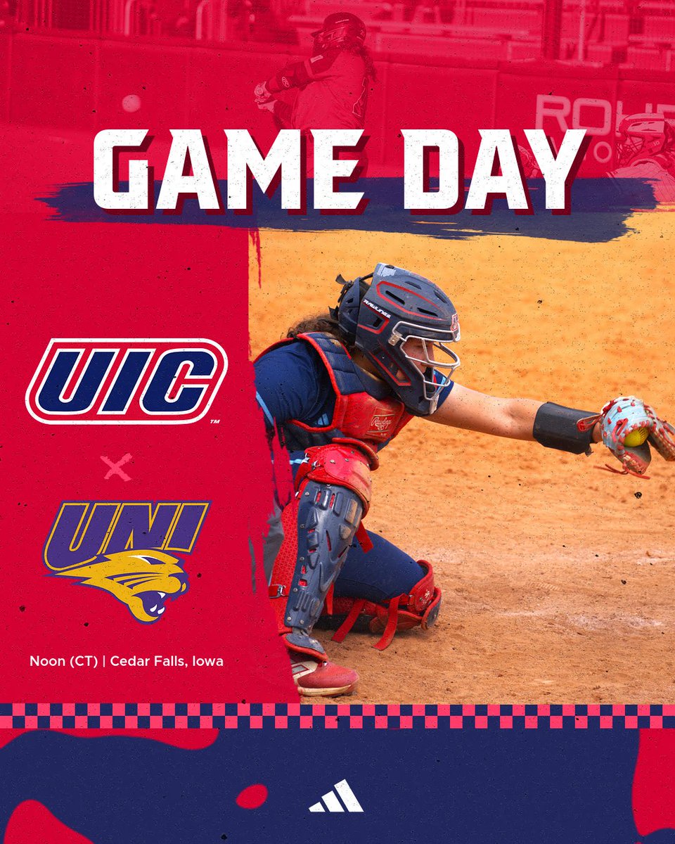 Series Finale Sunday! 😎 🆚 @UNISoftball ⏰ Noon (CT) 📍Cedar Falls, Iowa 🏟️Robinson-Dresser Sports Complex 📺 uicflam.es/55e 📊 uicflam.es/p9g 📅 uicflam.es/SBPromos #ChicagosCollegeTeam | #FireUpFlames