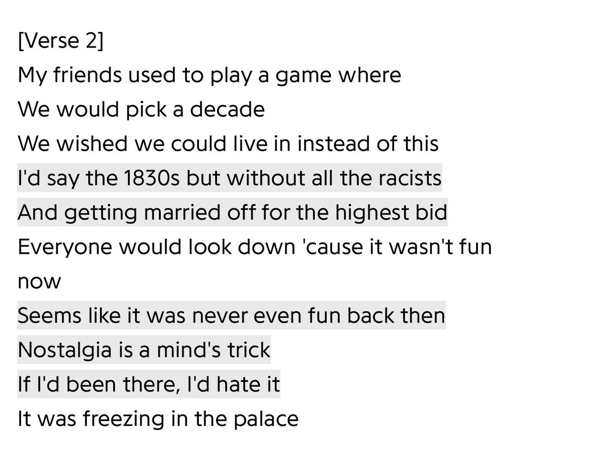 taylorswiftbr's tweet photo. Poxa Gabriel, você poderia checar os fatos antes, né? Por mais que muitos tentem forçar essa narrativa suja para cima de Taylor, a próxima linha da música refuta seu pensamento sobre ela.

De uma jornalista para outro: desenvolva seu pensamento crítico, mas seja justo, honesto e imparcial.