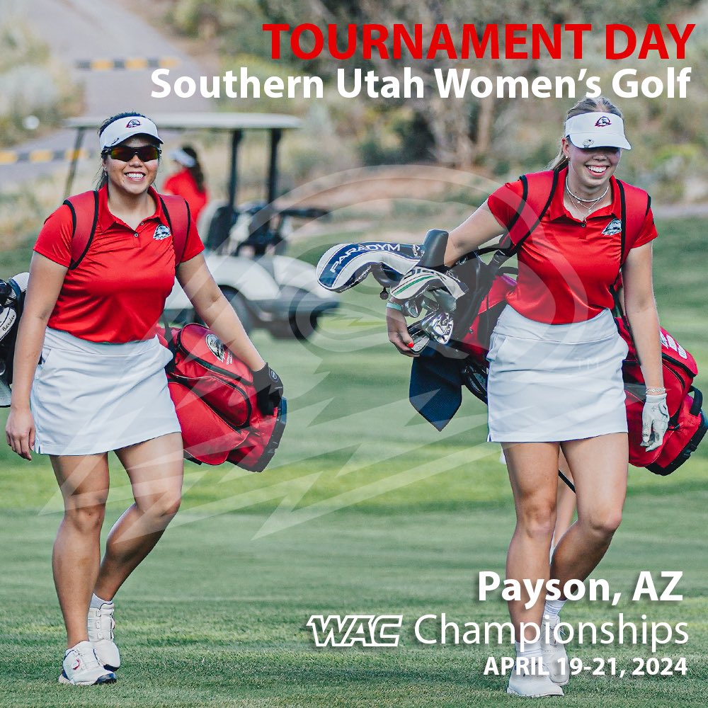 The WAC Championships start TODAY! Follow along with us all weekend 👇

📍 : Payson, AZ
📈 : tinyurl.com/yp9yc3v3
🗞 : tinyurl.com/34jtxbr5

#WACWGolf ⚡️ #TBirdNation ⚡️ #RaiseTheHammer