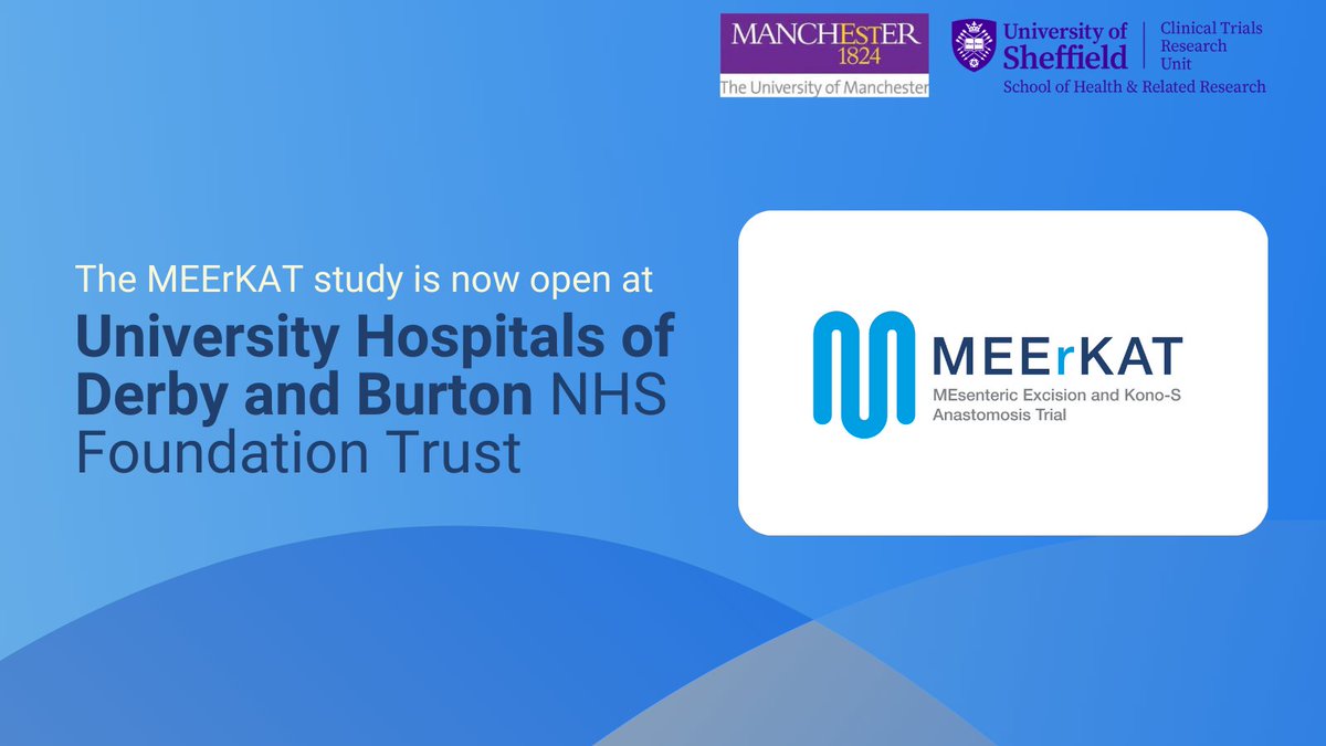We have a new study site open to recruitment! Welcome aboard @UHDBTrust @najamlp 

#CrohnsDisease #ClinicalTrials #KonoS #mesentery