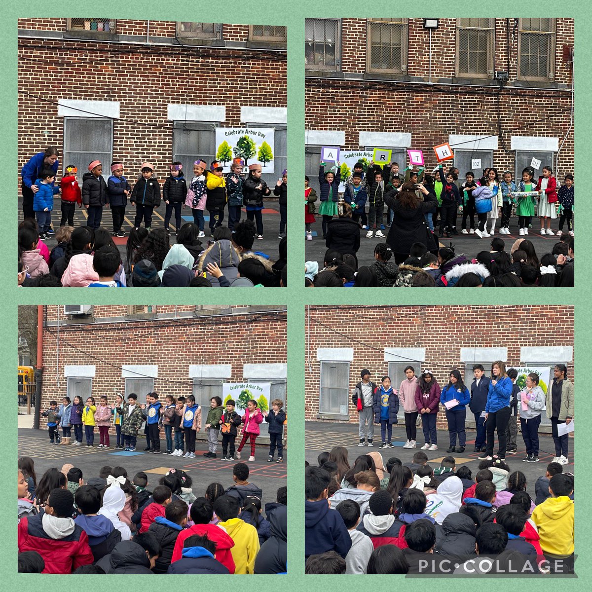 Our @PS66JKO knights did an amazing job at our Arbor Day celebration! We learned about the importance of planting trees & watched amazing performances! Thank you Mrs. Scala, Ms. Evangelista, Mrs. DiLiberto, Mrs. Cascardi & Ms. Lugo for all your hard work! @D27NYC @NYCSchools