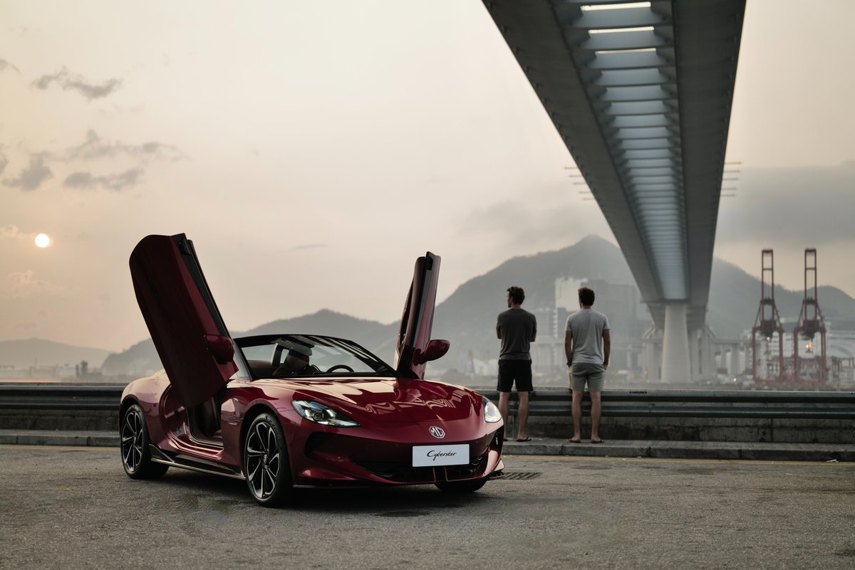 Charging Into The Future | MG Cyberster EV tweet media
