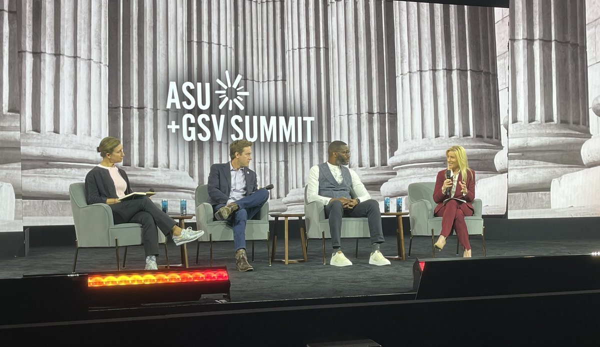 It was an honor to represent Jacksonville on several panels this week at the <a href="/asugsvsummit/">ASU+GSV</a>. We discussed workforce development, literacy, education, and more – all with the goal of ensuring equal access to the future for everyone.