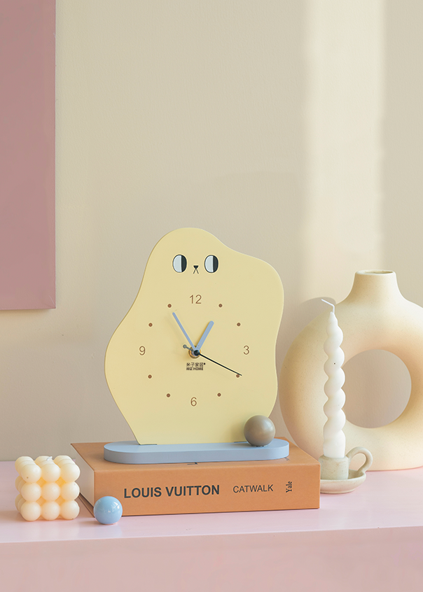 cream-colored clock
