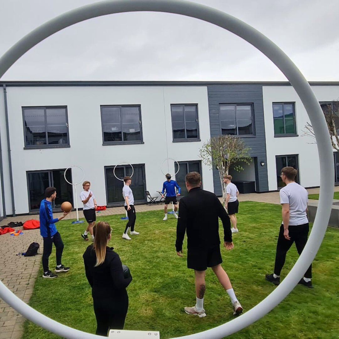 FirstStep_PE's tweet image. Our coaches have been bringing the magic to the office with some Quidditch training! 🧹✨

#quidditch #enrichment #physicaleducation