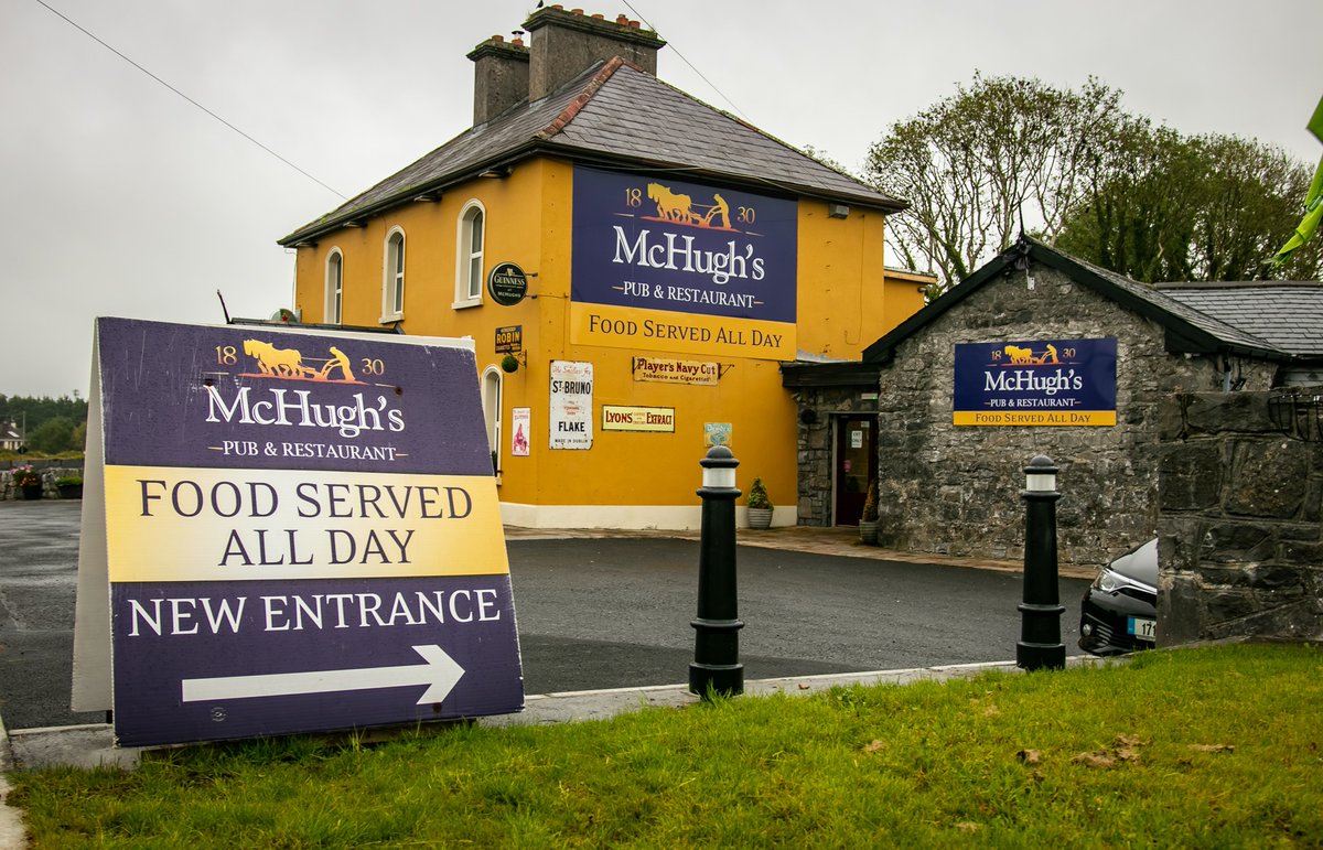 It's been a tough few days at McHugh's Traditional Pub & Restaurant after they suffered a break in 💔😢 but we're delighted to announce they are fully operational again 🥳 Please pop into this fantastic local business soon and show them the support they deserve!