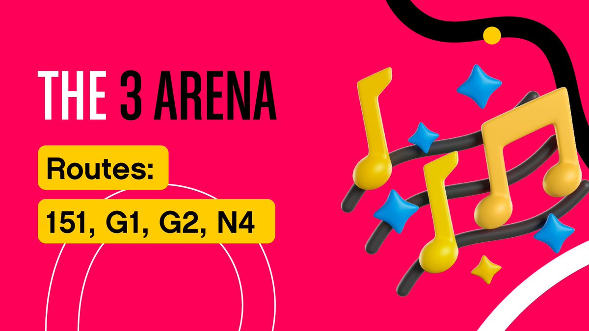 Are you heading to see @takethat in the @3ArenaDublin for their #ThisLifeOnTour? Why not let #DublinBus take you there? #DBGettingThere #ThisLifeOnTour2024 #Gig #Dublin