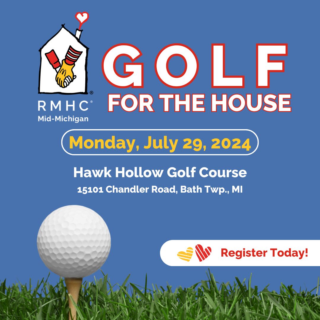 Our 2024 Golf for the House is just around the corner! Register for a FUN day with us on Monday, July 29! rmhmm.org/golf-house 
#keepingfamiliesclose