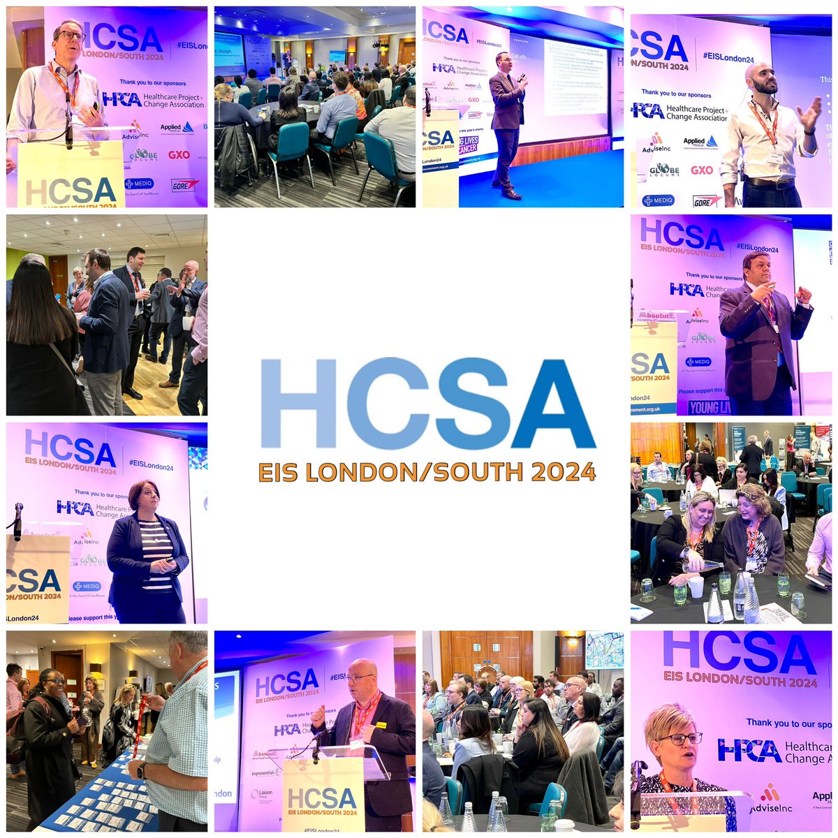 HCSA delivered our first EIS London &amp; South Conference and Awards to a jam-packed audience on Thursday. 

Thanks to all who came, all who spoke, all who sponsored and the excellent HCSA Events team! #EISLondon24