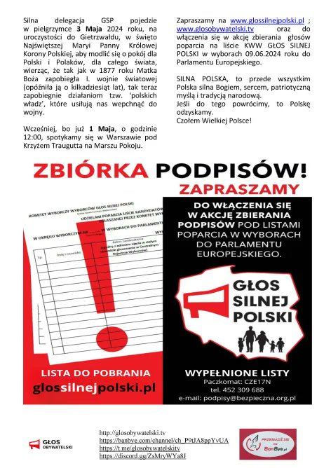 #glossilnejpolski #wataha #wgo #front #bezpiecznapolska