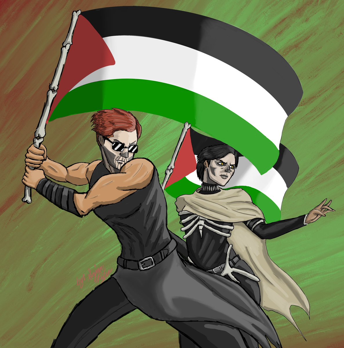 Sajan 🦝 Sketches ✊🏾 BLM ACAB ✊🏾 🇵🇸 tweet media