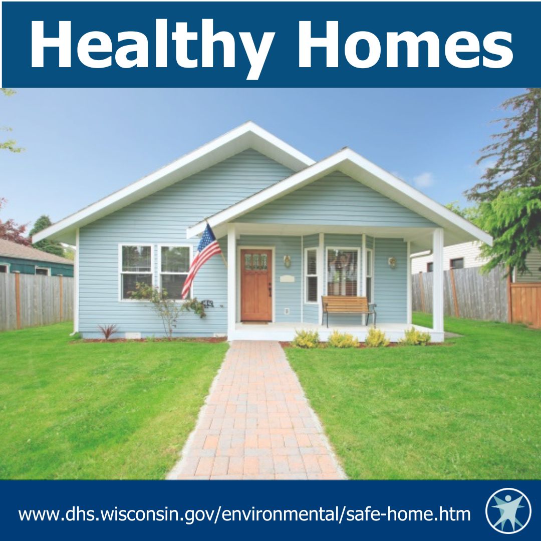 #NationalHealthyHomesMonth is the perfect time to give your home a checkup. Keep it healthy by keeping it:
> Clean
> Dry
> Safe
> Well ventilated
> Pest free
> Contaminant Free
> Well maintained
> At a stable temperature
Learn how: dhs.wisconsin.gov/environmental/…
#HealthyHomes #NHHM24
